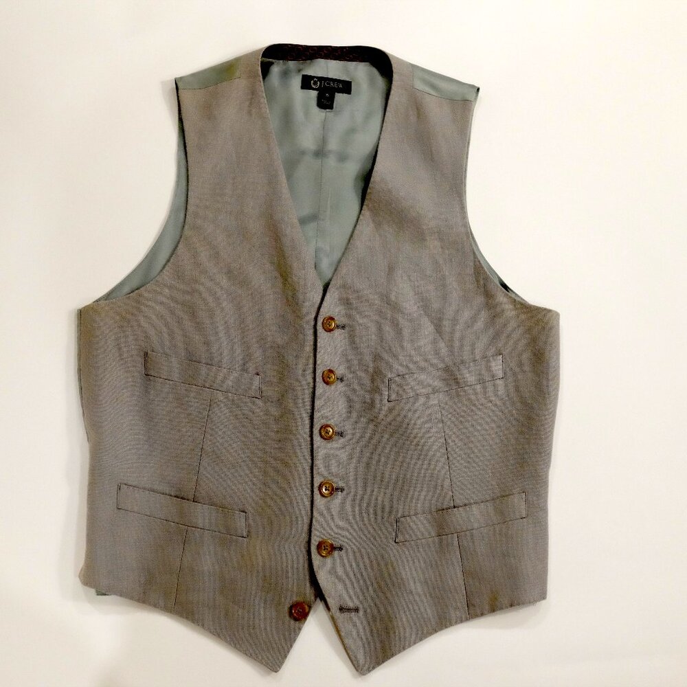 J. Crew Wool Suit Vest